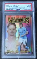 Kevin De Bruyne [Red Refractor] Soccer Cards 2020 Topps Finest UEFA Champions League Prices
