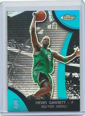 Kevin Garnett [Blue Refractor] Basketball Cards 2007 Finest Prices