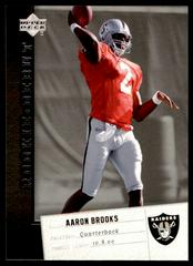 Aaron Brooks #70 Football Cards 2006 Upper Deck Rookie Debut Prices