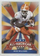 Mike Williams [Gold] Football Cards 2017 Leaf Draft All American Prices
