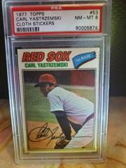 Carl Yastrzemski Baseball Cards 1977 Topps Cloth Stickers Prices