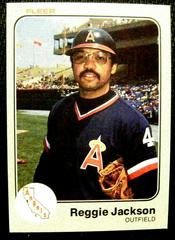 Reggie Jackson #93 Baseball Cards 1983 Fleer Prices