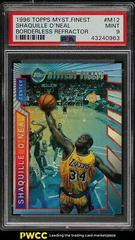 Shaquille O'Neal [Borderless Refractor] #M12 Basketball Cards 1996 Topps Mystery Finest Prices