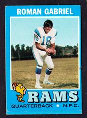 Roman Gabriel Football Cards 1971 Topps Prices