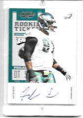 Fletcher Cox [Face Forward Autograph] #137 Football Cards 2012 Panini Contenders Prices