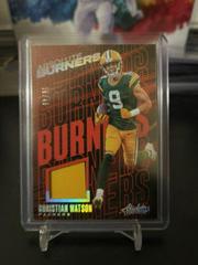 Christian Watson [Holo Silver] #AB-15 Football Cards 2023 Panini Absolute Burners Prices