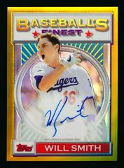 Will Smith [Gold Refractor] #WS Baseball Cards 2020 Topps Finest Flashbacks Autographs Prices