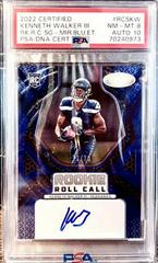 Kenneth Walker III [Blue Etch] #RCS-KW Football Cards 2022 Panini Certified Rookie Roll Call Signatures Prices