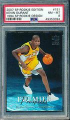 Kevin Durant [1994 SP Rookie Design] #151 Basketball Cards 2007 SP Rookie Edition Prices
