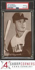 Bill Mazeroski Baseball Cards 1963 Exhibits Statistic Back Prices
