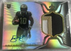 Brandin Cooks [Pulsar Refractor] #BC Football Cards 2014 Topps Platinum Autograph Rookie Patch Prices