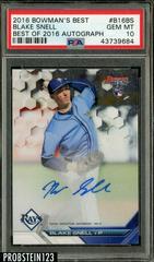Blake Snell #B16-BS Baseball Cards 2016 Bowman's Best of 2016 Autograph Prices