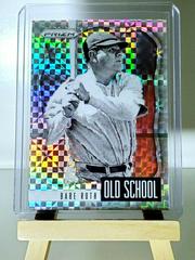 Babe Ruth [Power Plaid Prizm] Baseball Cards 2021 Panini Prizm Old School Prices