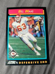Bill Maas #431 Football Cards 1992 Panini Score Prices