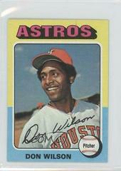 Don Wilson #455 Baseball Cards 1975 Topps Prices