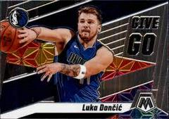 Luka Doncic #10 Basketball Cards 2019 Panini Mosaic Give and Go Prices