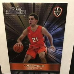 Cole Swider #15 Basketball Cards 2021 Wild Card Alumination Prices