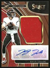 Kyle Trask [Copper] Football Cards 2021 Panini Select Jumbo Rookie Signature Swatches Prices