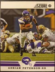 Adrian Peterson [Glossy] #133 Football Cards 2012 Panini Score Prices