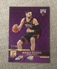 Nikola Vucevic [Purple] Basketball Cards 2021 Panini Donruss Elite Prices