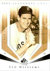 Ted Williams #112 Baseball Cards 2004 SP Legendary Cuts Prices