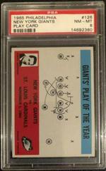 New York Giants Football Cards 1965 Philadelphia Prices