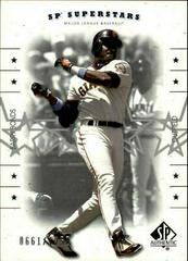 Barry Bonds Baseball Cards 2001 SP Authentic Prices