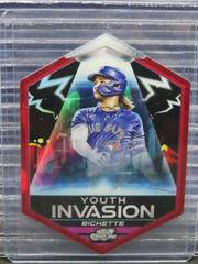 Bo Bichette [Red Flare] Baseball Cards 2022 Topps Cosmic Chrome Youth Invasion Prices