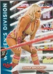 Dana Brooke [Blue] Wrestling Cards 2021 Topps WWE Women’s Division Roster Prices