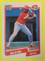 Ken Griffey #420 Baseball Cards 1990 Fleer Prices