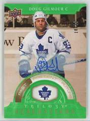 Doug Gilmour [Autograph] #TG-3A Hockey Cards 2022 Upper Deck Trilogy Generations Prices