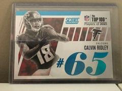 Calvin Ridley #T65 Football Cards 2022 Panini Score Top 100 Prices
