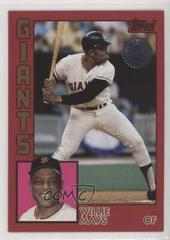 Willie Mays [Red] Baseball Cards 2019 Topps Update 1984 Baseball Prices