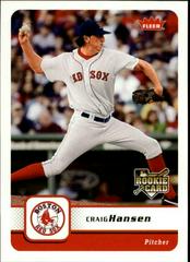 Craig Hansen #304 Baseball Cards 2006 Fleer Prices