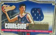 Yao Ming Basketball Cards 2003 Fleer Authentix Courtside Classics Game-Used Prices