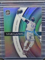 LeBron James [Holo] #6 Basketball Cards 2021 Panini Donruss Optic Star Gazing Prices