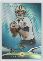 Drew Brees [Blue] #18 Football Cards 2014 Topps Platinum Prices