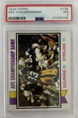 AFC Championship Football Cards 1973 Topps Prices