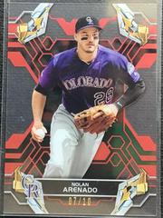 Nolan Arenado [Pink] #77 Baseball Cards 2019 Topps High Tek Prices