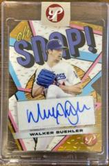 Walker Buehler [Gold] Baseball Cards 2023 Topps Pristine Oh Snap Autographs Prices