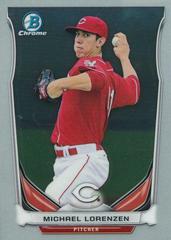 Michael Lorenzen [Chrome] Baseball Cards 2014 Bowman Draft Picks Top Prospects Prices