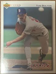 Tom Bolton #110 Baseball Cards 1992 Upper Deck Prices