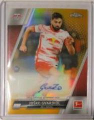 Josko Gvardiol [Gold] Soccer Cards 2021 Topps Chrome Bundesliga Autographs Prices