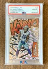 Micah Parsons #K28 Football Cards 2022 Panini Absolute Kaboom Vertical Prices