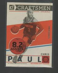 Chris Paul Basketball Cards 2019 Panini Donruss Craftsmen Prices