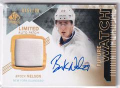 Brock Nelson [Limited Autograph Patch] Hockey Cards 2013 SP Authentic Prices