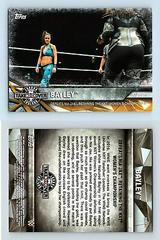 Bayley #NXT-9 Wrestling Cards 2017 Topps WWE Women's Division NXT Matches & Moments Prices