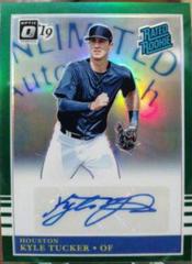 Kyle Tucker [Green] #KT Baseball Cards 2019 Panini Donruss Optic Rated Rookie Signatures Prices