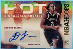 Day'Ron Sharpe [Hyper Gold] #HSR-DS Basketball Cards 2021 Panini Hoops Hot Signatures Rookies Prices
