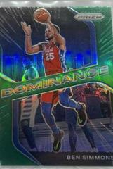 Ben Simmons Basketball Cards 2020 Panini Prizm Dominance Prices